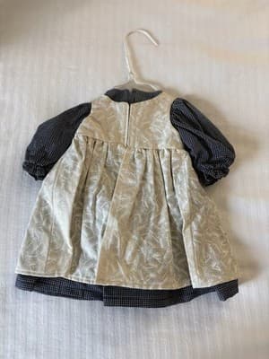 Handmade Designer Doll Dress For 18" American Girl Doll Dress - Thumbnail 2