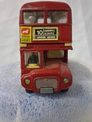 Vintage Corgi London Transport "Routemaster" Bus (1960's) "Outspan" - Thumbnail 5