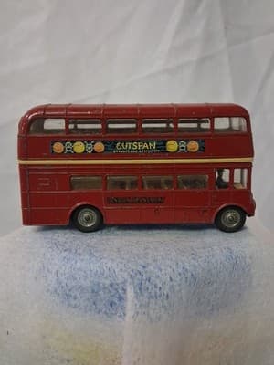 Vintage Corgi London Transport "Routemaster" Bus (1960's) "Outspan" - Thumbnail 6