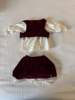Lovely 2 Piece Handmade Designer Doll Dress For 18" American Girl Doll Dress - Thumbnail 2