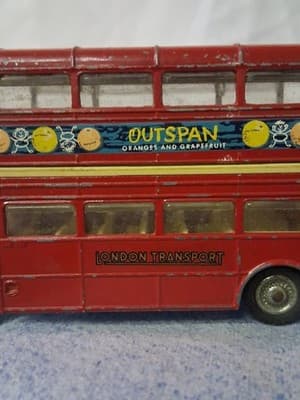 Vintage Corgi London Transport "Routemaster" Bus (1960's) "Outspan" - Thumbnail 3