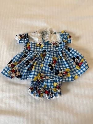 Mickey Mouse Handmade Designer Doll Dress For 18" American Girl Doll Dress