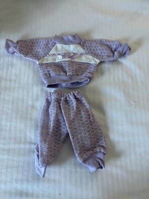 Lovely Purple Handmade Designer Doll Dress For 18" American Girl Doll Outfit