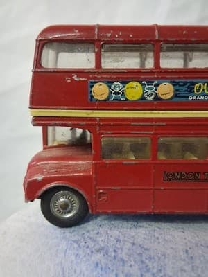 Vintage Corgi London Transport "Routemaster" Bus (1960's) "Outspan" - Thumbnail 4