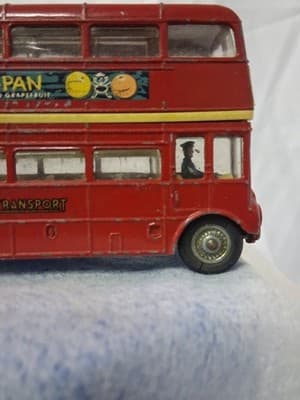 Vintage Corgi London Transport "Routemaster" Bus (1960's) "Outspan" - Thumbnail 9