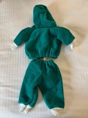 Green Hooded Lovely Handmade Designer Outfit For 18" American Girl Doll - Thumbnail 2