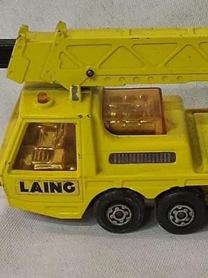 Matchbox Super Kings Lesney 1974 No. K-12 “Hercules” Mobile Crane Laing - Thumbnail 7