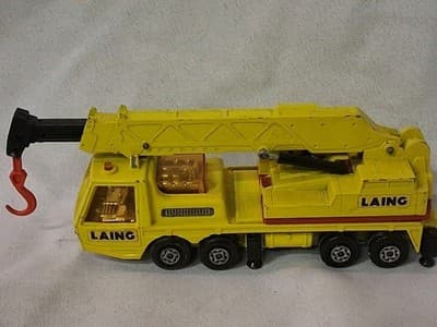Matchbox Super Kings Lesney 1974 No. K-12 “Hercules” Mobile Crane Laing - Thumbnail 5