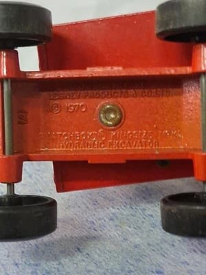 Matchbox Superkings K1 Hydrolic Excavator Vtg 1970 Lesney Made In England - Thumbnail 9
