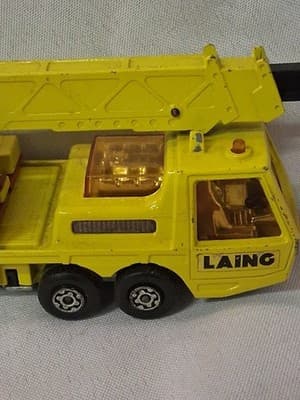 Matchbox Super Kings Lesney 1974 No. K-12 “Hercules” Mobile Crane Laing - Thumbnail 2