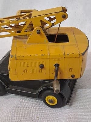 Vintage Dinky Supertoys Coles Mobile Crane England Lesney Last 1940s Era Nice! - Thumbnail 7