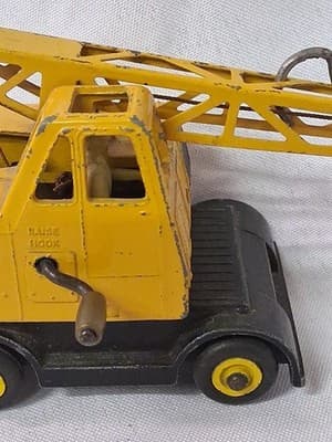 Vintage Dinky Supertoys Coles Mobile Crane England Lesney Last 1940s Era Nice! - Thumbnail 3