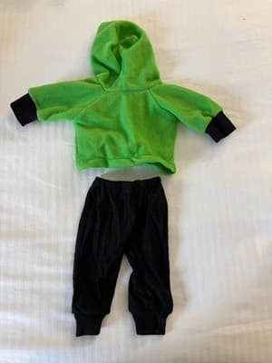 2 Piece Hooded Handmade Designer Outfit For 18" American Girl Doll Beautiful - Thumbnail 2