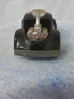 1971 Matchbox Lesney Superfast No. VI #6 VW Volkswagen Lady Bug Beetle Black L2 - Thumbnail 6