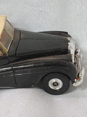 B50 1:36 CORGI TOYS Bentley R Series Black/Beige Top Made In Great Britain 🇬🇧 - Thumbnail 2
