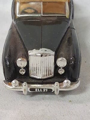 B50 1:36 CORGI TOYS Bentley R Series Black/Beige Top Made In Great Britain 🇬🇧 - Thumbnail 8