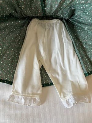 Lovely Green Outfit, Handmade Designer Made, Sized For 18" American Girl Doll - Thumbnail 2