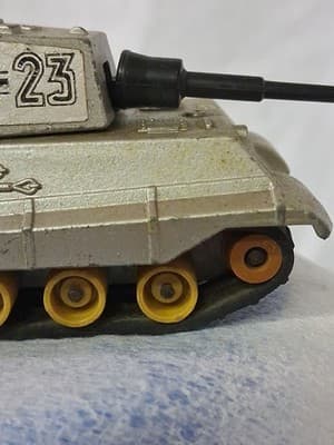 Vintage Lesney 1974 Matchbox Battle Kings K-104 King Tiger Military Army Tank 🪖 - Thumbnail 7