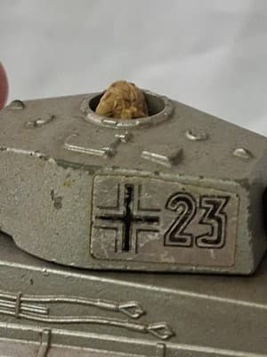 Vintage Lesney 1974 Matchbox Battle Kings K-104 King Tiger Military Army Tank 🪖 - Thumbnail 10