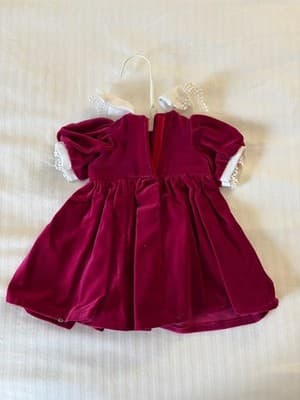 Very Nice! Handmade Designer Made, Sized For 18" American Girl Doll Cute Dress - Thumbnail 2
