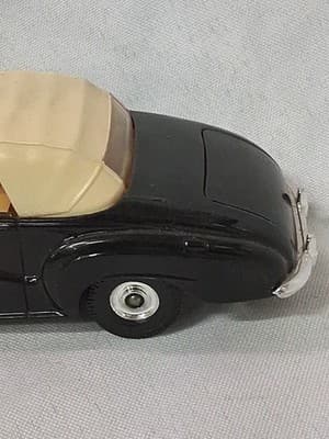 B50 1:36 CORGI TOYS Bentley R Series Black/Beige Top Made In Great Britain 🇬🇧 - Thumbnail 6