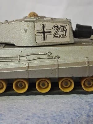 Vintage Lesney 1974 Matchbox Battle Kings K-104 King Tiger Military Army Tank 🪖 - Thumbnail 6