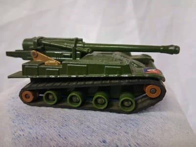 Vintage Matchbox Battle Kings K 107 155mm SP Howitzer 1974 - Loose - Thumbnail 2