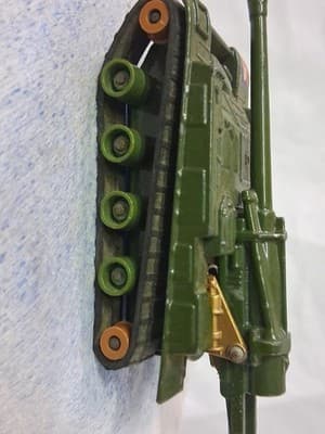 Vintage Matchbox Battle Kings K 107 155mm SP Howitzer 1974 - Loose - Thumbnail 6