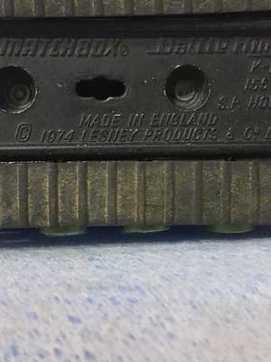 Vintage Matchbox Battle Kings K 107 155mm SP Howitzer 1974 - Loose - Thumbnail 10