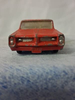 Vintage Lesney Matchbox Series No 22 Red Die Cast Pontiac GP Sports Coupe 1964 - Thumbnail 5