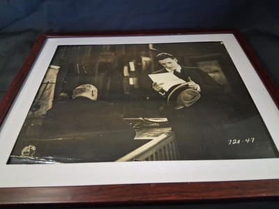 Framed Vintage Publicity Still, Old Movie Still - Portrait Photo - Thumbnail 2