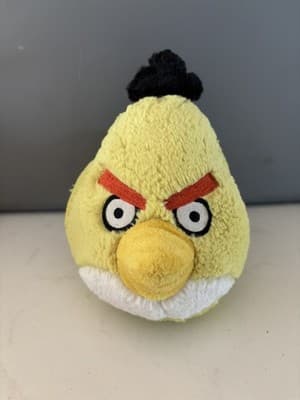 Angry Bird Plush- Chuck Yellow Bird - 6 inches/15cm