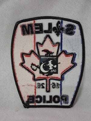 Salem Massachusetts Police Custom Patch The Witch City 1626 Collectible - NEW - Thumbnail 2
