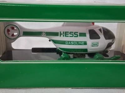 Hess Minature Helicopter Green & White 2005 Boxed New - Thumbnail 5