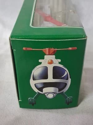 Hess Minature Helicopter Green & White 2005 Boxed New - Thumbnail 3