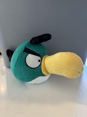 Angry Birds Plush Hal Toucan Green Commonwealth Rovio 12” Toy