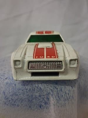Rare FORD MUSTANG Super Kings K60 1976 LESNEY MATCHBOX Red/White - Thumbnail 2