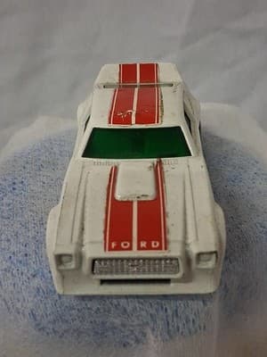 Rare FORD MUSTANG Super Kings K60 1976 LESNEY MATCHBOX Red/White - Thumbnail 3