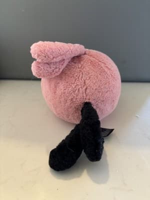 Angry Birds Stella Pink Girly Bird Plush 8" Pillow Doll Character Mighty Mojo - Thumbnail 2