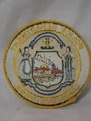LAWRENCE POLICE MASSACHUSETTS FABRIC PATCH - Thumbnail 2