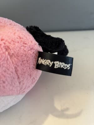 Angry Birds Stella Pink Girly Bird Plush 8" Pillow Doll Character Mighty Mojo - Thumbnail 3