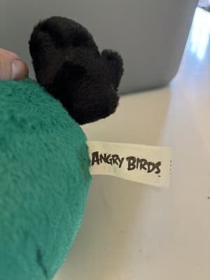 Angry Birds Plush Hal Toucan Green Commonwealth Rovio 12” Toy - Thumbnail 3