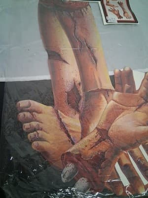 Bristle 4 PCs Body Parts Cutouts 30cm - 56cm Brand New Sealed Rare Vintage 1996 - Thumbnail 2
