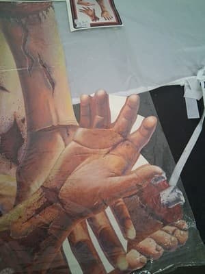 Bristle 4 PCs Body Parts Cutouts 30cm - 56cm Brand New Sealed Rare Vintage 1996 - Thumbnail 3