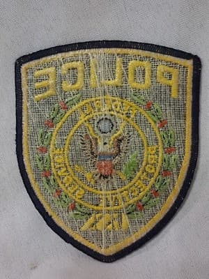 Federal Protective Service POLICE Iron-on Patch - Thumbnail 2