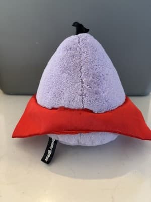 Angry Birds Space Lazer Bird Plush Purple Laser 5" 2012 Commonwealth - Thumbnail 2