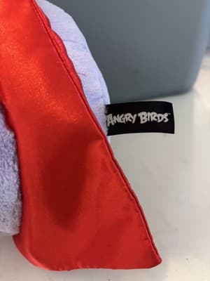 Angry Birds Space Lazer Bird Plush Purple Laser 5" 2012 Commonwealth - Thumbnail 3