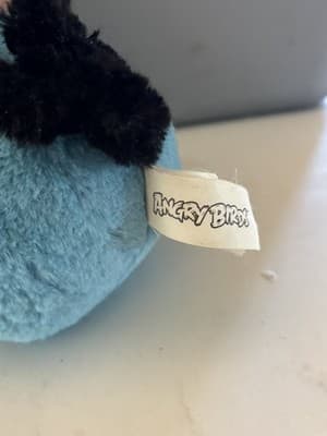Angry Birds Small Blue Plush Toy - Thumbnail 3