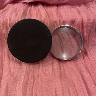 Enamel Jeweled Desk Paperweight Magnifying Glass Loop Beautiful Look - Thumbnail 3