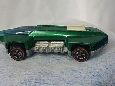 Mattel Hot Wheels Redline 1970 Aqua What 4 Hong Kong - Thumbnail 7